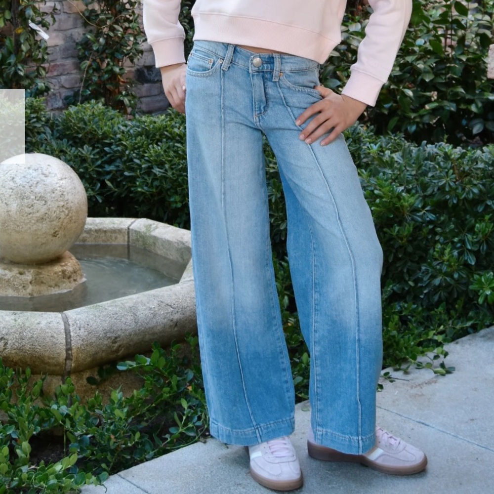 DL1961 Nini Beach Front Aura Wide Leg Jeans
